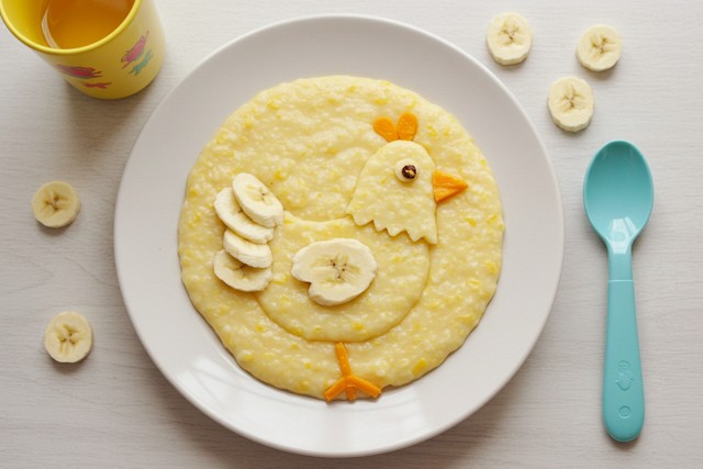 Unusual And Nutritious Breakfast For Schoolchildren