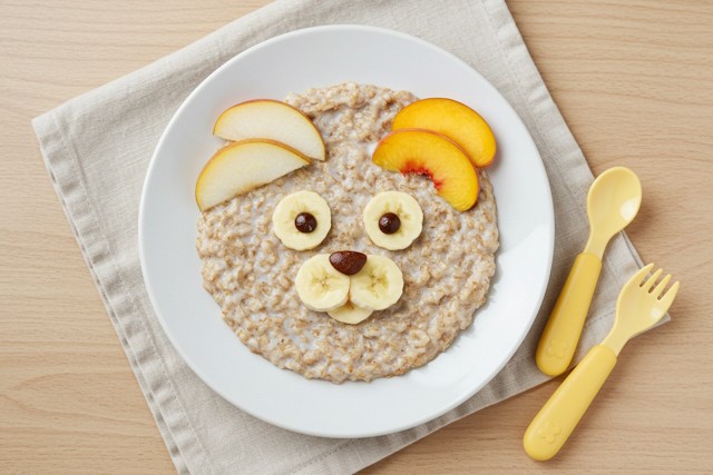 Unusual And Nutritious Breakfast For Schoolchildren