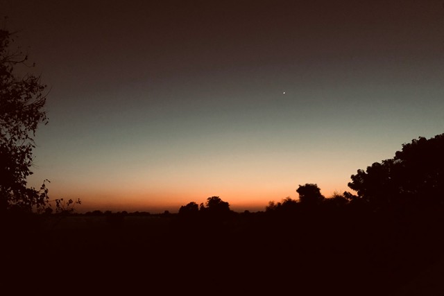 The Silent Beauty Of Evening Nature